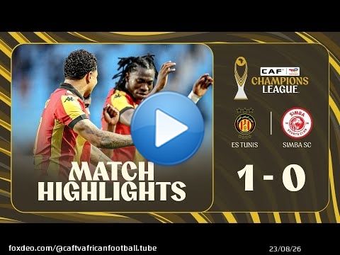 HIGHLIGHTS | ES Tunis \ud83c\udd9a Simba SC | Matchday 3 | 2025-26 #TotalEnergiesCAFCL