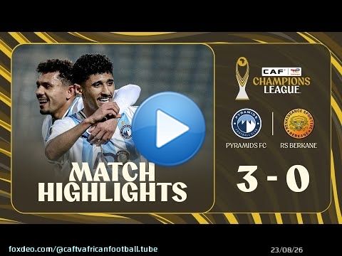 \ud83c\udf9e\ufe0f Match Highlights: Pyramids FC cruise to a 3-0 home win against RS Berkane. #TotalEnergiesCAFCL