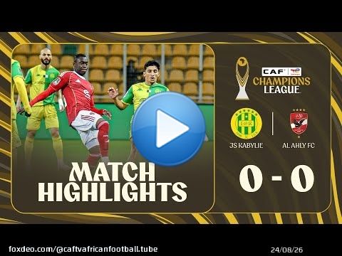 HIGHLIGHTS | JS Kabylie \ud83c\udd9a Al Ahly FC | Matchday 5 | 2025-26 #TotalEnergiesCAFCL