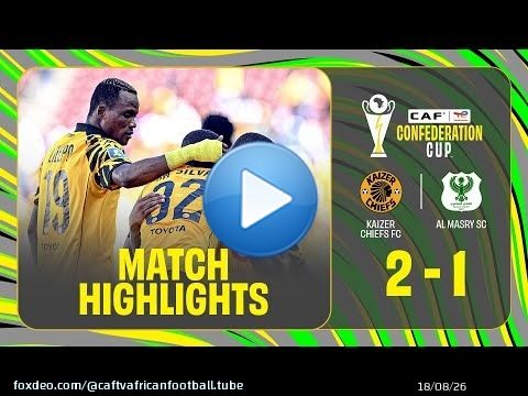 HIGHLIGHTS | Kaizer Chiefs FC \ud83c\udd9a Al Masry SC | Matchday 5 | 2025-26 #TotalEnergiesCAFCC