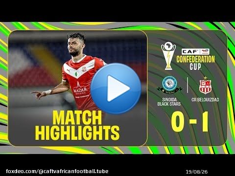 HIGHLIGHTS | Singida Black Stars \ud83c\udd9a CR Belouizdad | Matchday 5 | 2025-26 #TotalEnergiesCAFCC