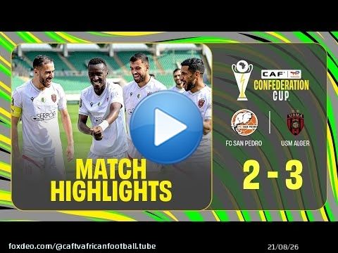 HIGHLIGHTS | FC San Pedro \ud83c\udd9a USM Alger | Matchday 5 | 2025-26 #TotalEnergiesCAFCC