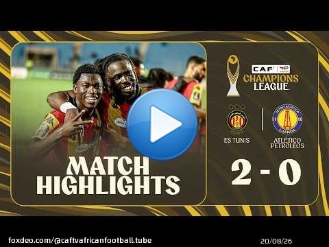 HIGHLIGHTS | ES Tunis \ud83c\udd9a Atlético Petróleos | Matchday 6 | 2025-26 #TotalEnergiesCAFCL
