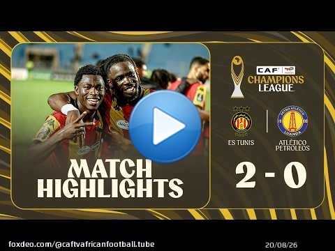 HIGHLIGHTS | ES Tunis \ud83c\udd9a Atlético Petróleos | Matchday 6 | 2025-26 #TotalEnergiesCAFCL