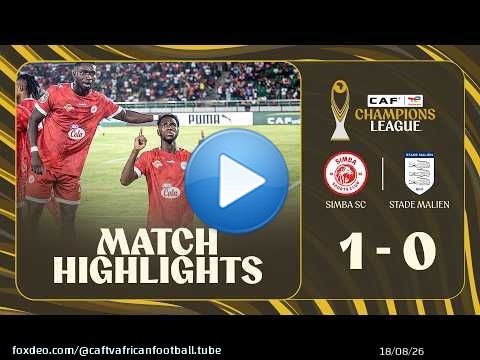 HIGHLIGHTS | Simba SC \ud83c\udd9a Stade Malien | Matchday 6 | 2025-26 #TotalEnergiesCAFCL