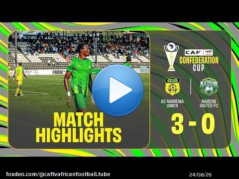 HIGHLIGHTS | AS Maniema Union \ud83c\udd9a Nairobi United FC | Matchday 6 | 2025-26 #TotalEnergiesCAFCC
