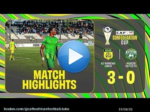 HIGHLIGHTS | AS Maniema Union \ud83c\udd9a Nairobi United FC | Matchday 6 | 2025-26 #TotalEnergiesCAFCC