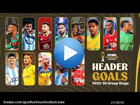Every 2025–26 Group Stage Header Goal | #TotalEnergiesCAFCL