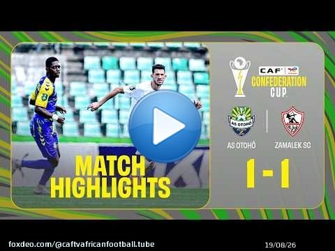 Résumé | AS Otohô \ud83c\udd9a Zamalek SC | Quarts de finale - Match aller #TotalEnergiesCAFCC