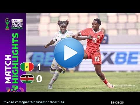 Sénégal 1-0 Kenya | Résumé du match | TotalEnergies WAFCON 2026 | Groupe A
