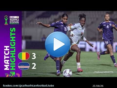 Mali 3-2 Cap-Vert | Résumé du match | TotalEnergies WAFCON 2026 | Groupe D