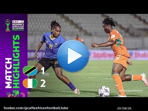 Tanzanie 1-2 Côte d'Ivoire | Résumé du match | TotalEnergies WAFCON 2026 | Groupe B