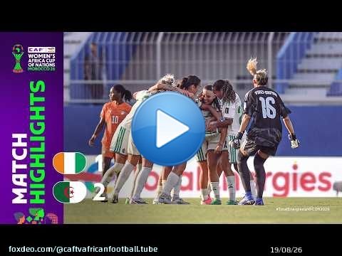 Côte d'Ivoire 1-2 Algérie | Résumé du match | TotalEnergies WAFCON 2026 | ملخص كوت ديفوار والجزائر