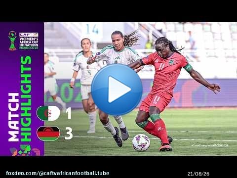 Algérie 1-3 Malawi | Résumé du match | TotalEnergies WAFCON 2026 | Demi-finales