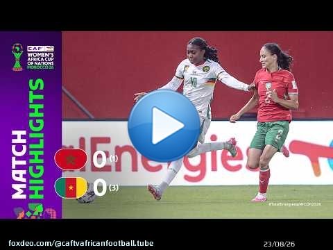 Maroc (1)0-0(3) Cameroun | Résumé du match | TotalEnergies WAFCON 2026 | Demi-finales