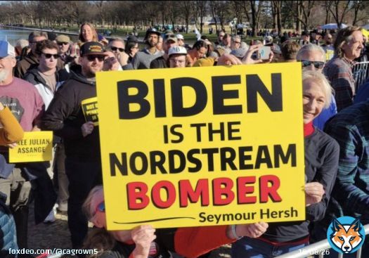 Biden is the Nordstream Bomber.