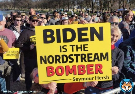 Biden is the Nordstream Bomber.