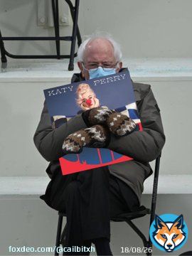 BREAKING: The Media Tried To Cover Up What Bernie Was Really Holding In His Hands At The #Inauguration2021 #KatyCats