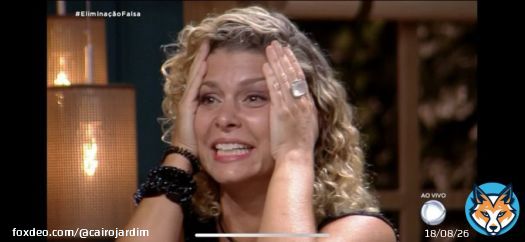 Babi descobrindo que &eacute; ro&ccedil;a Falsa. Emocionou  #Elimina&ccedil;&atilde;oFalsa