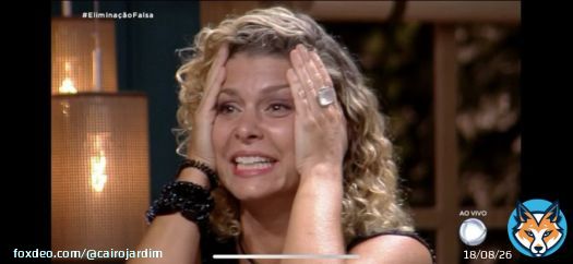 Babi descobrindo que &eacute; ro&ccedil;a Falsa. Emocionou  #Elimina&ccedil;&atilde;oFalsa