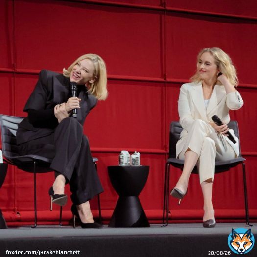 just cate blanchett and nina hoss in suits
