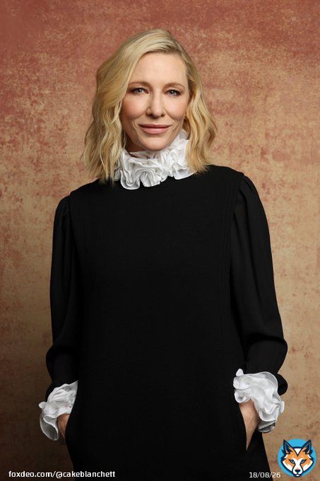 cate blanchett and nina hoss bafta tea party portraits by amy sussman