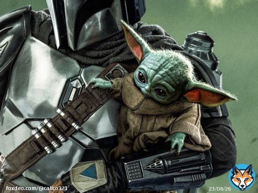 Can we just talk about how excited #Grogu looks on the poster!? Baby boy is ready to fight at papa's side. Maybe dad can give him a mini viboro-blade?  #DinDjarin #TheMandalorian #littlestMandalorian #MandalorianSeason3 #Grogang