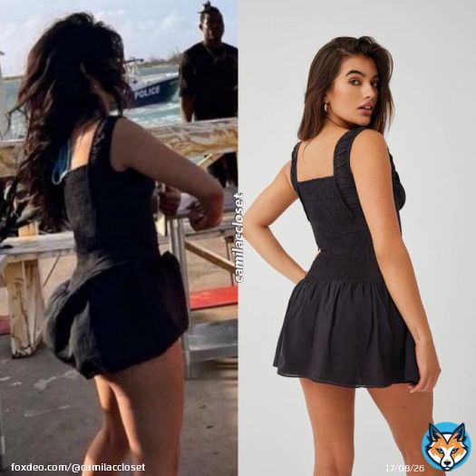 #CamilaCabello wore a #FrankiesBikinis dress ($160) in the Bahamas!