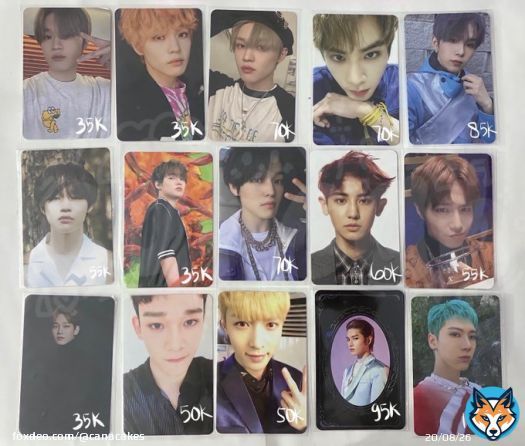 help rt pls! wts lfs chenle cafe agent dad arclip reload xiaojun departure shotaro ten jewel universe taeyong yb chanyeol overdose suho tempo chen ls lay exact nct exo! — %price on pict
