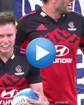 Ce S.U.P.E.R.B.E essai des @crusadersrugby que ne renierait pas le @StadeToulousain   Ou est-ce l'inverse ?   Retrouvez les deux clubs rouge et noir chaque week-end sur @canalplus  @top14rugby @SuperRugby