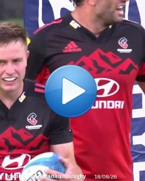 Ce S.U.P.E.R.B.E essai des @crusadersrugby que ne renierait pas le @StadeToulousain   Ou est-ce l'inverse ?   Retrouvez les deux clubs rouge et noir chaque week-end sur @canalplus  @top14rugby @SuperRugby