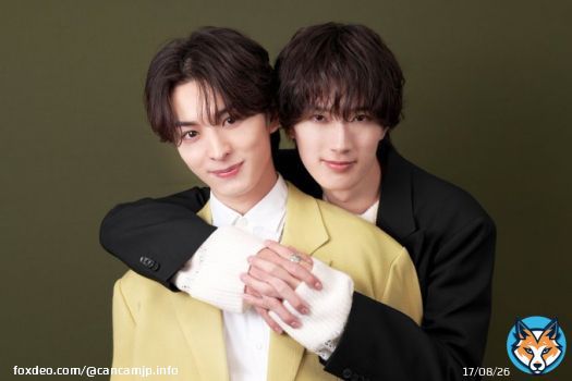 一緒にサウナに行く仲\u2661 木村慧人＆山中柔太朗にインタビュー｜ドラマ「飴色パラドックス」でW主演 #CanCam