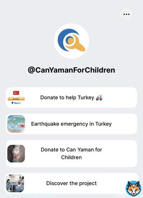 #CanYamanForChildren Association - Turkish Earthquake Appeal   There are no right words in such a bleak situation, but we felt it is our duty to prepare and participate in this relief initiative for all those in need.