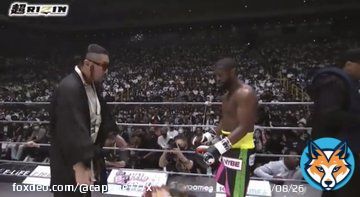 朝倉未来VSメイウェザー、最後は朝倉が2RでKO負けしちまったけど気合いは見せれたし観客も盛り上がってて良い試合だった。 しかしごぼうの党の奥野は試合前メイウェザーに花束投げつけたりと寒い野郎だったな。 仮にも世界配信されているこの試合で日本人の恥みたいな動きしやがって気持ち悪い奴だぜ。
