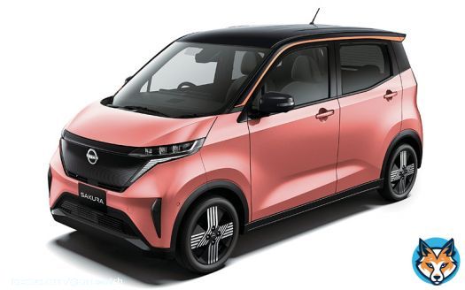 日産、新型軽バッテリEV「サクラ」 233万3100円からで今夏発売 航続距離は最大180km  #日産 #サクラ #軽EV
