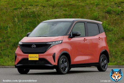 .@Nissan Sakura is a cute electric runabout for Japan, priced under $14,000: