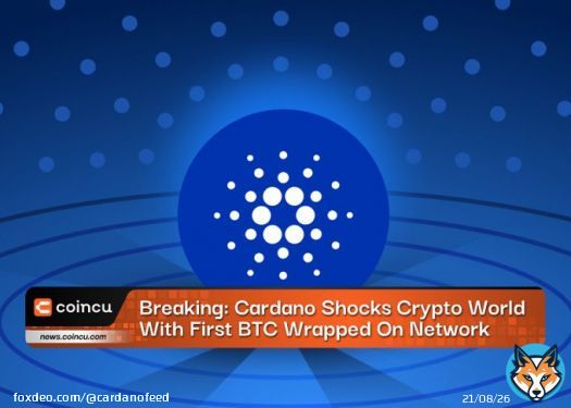 Breaking: Cardano Shocks Crypto World With First BTC Wrapped On Network - CoinCu News   #Cardano #cardanofeed #ADA #crypto #cardanocommunity #bitcoin #CoinMarketCap #blockchain #cryptocurrency #CardanoADA #btc $ADA