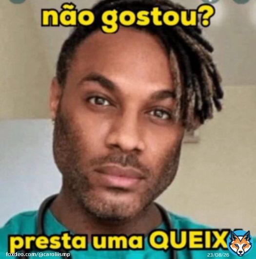 O Fred assim no #jogodadiscordia com qualquer um:  Esse Fred nicacio arregou flopou