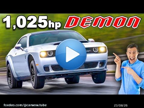 New Dodge Demon: Quicker than Tesla, Bugatti, Rimac!