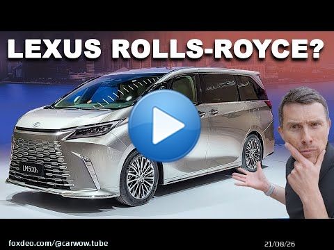 Lexus &lsquo;Rolls-Royce&rsquo; 7-Seater - the &pound;200,000 LM and all the best new cars at the Shanghai Auto Show!