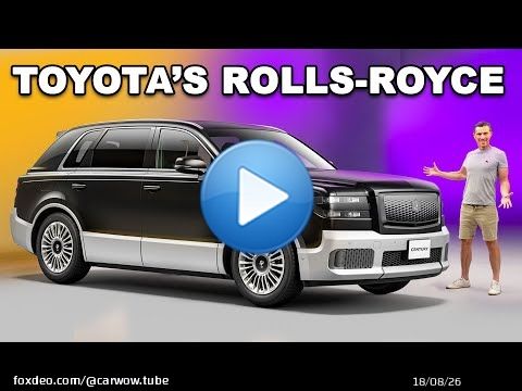 Toyota &lsquo;Rolls-Royce&rsquo; - New Century SUV and the best cars at the Munich Motor Show!