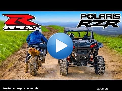 Off-road Super Bike v Polaris RZR: DRAG RACE