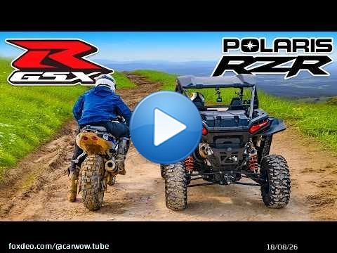 Off-road Super Bike v Polaris RZR: DRAG RACE