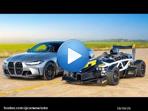 BMW M4 contre Ariel Atom 4R&nbsp;: course de dragsters