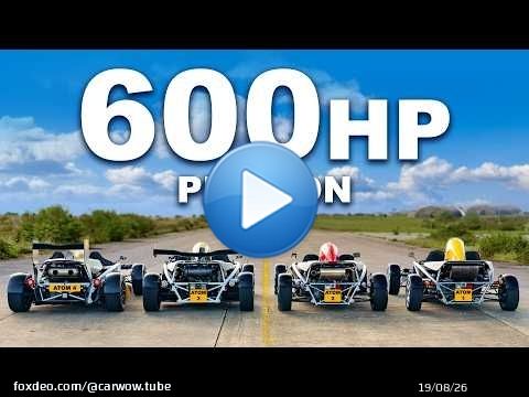 Chaque course de dragsters Ariel Atom