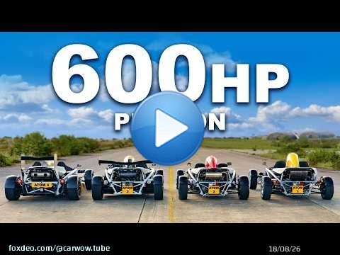 Chaque course de dragsters Ariel Atom