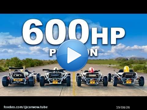 Chaque course de dragsters Ariel Atom