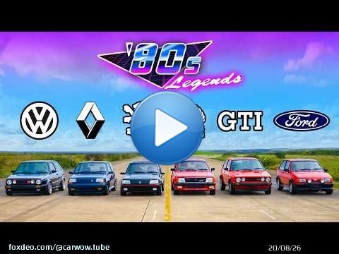 EVERY 80s Hot Hatch Icon: DRAG RACE