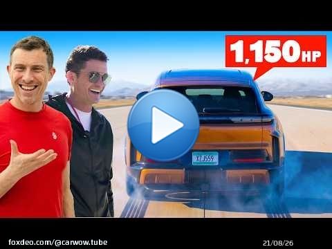 Orlando Bloom SCARED ME in a 1,150hp Porsche!