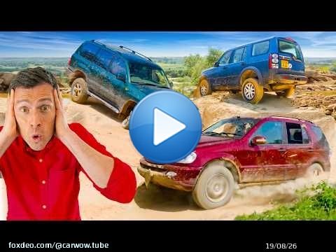Who’s the TOUGHEST 4x4 EVER! Toyota v Land Rover v Mercedes